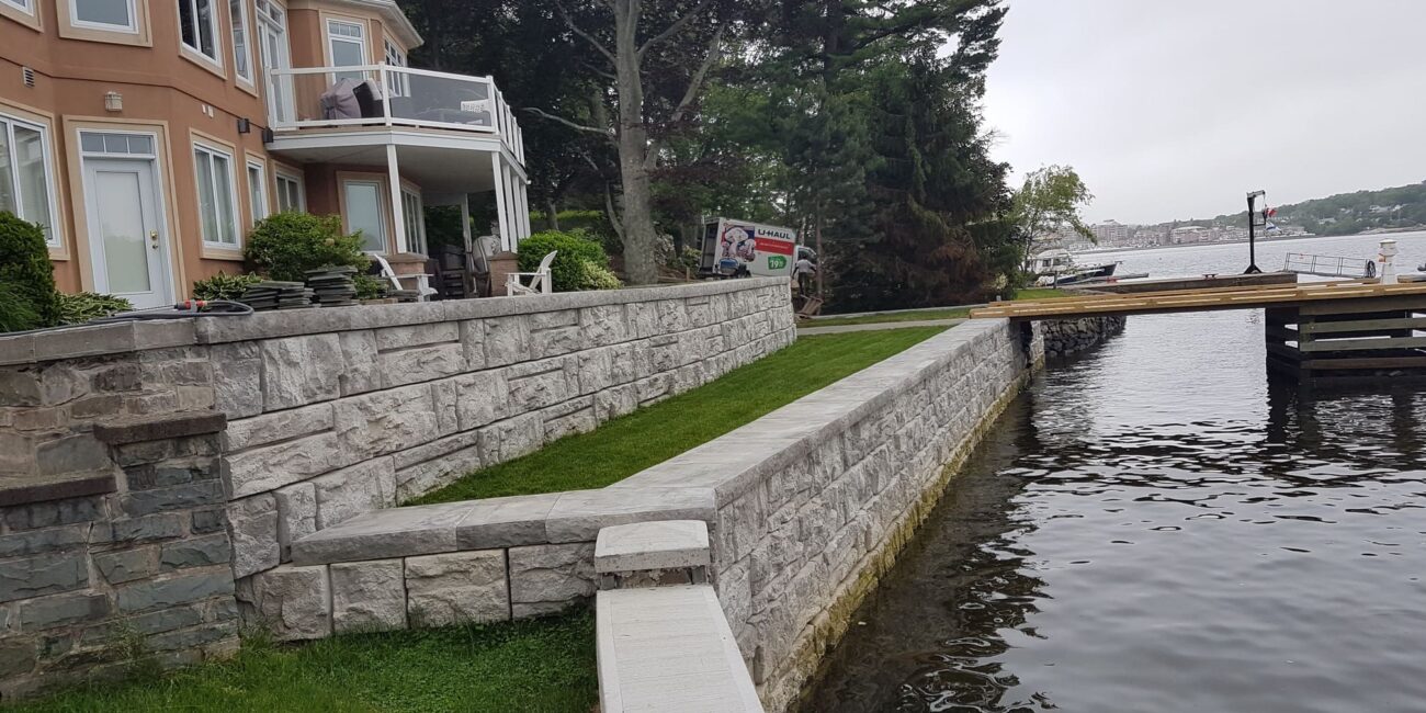 Shoreline Retaining Wall (3)