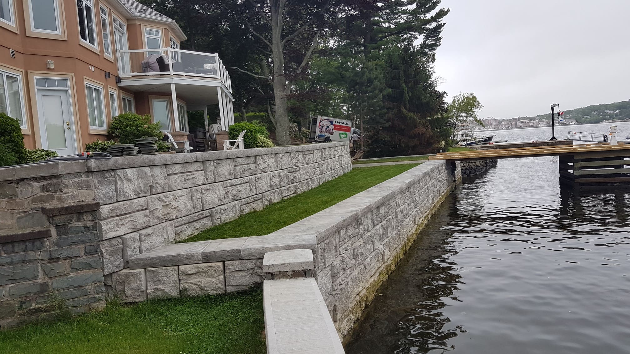 Shoreline Retaining Wall (3)